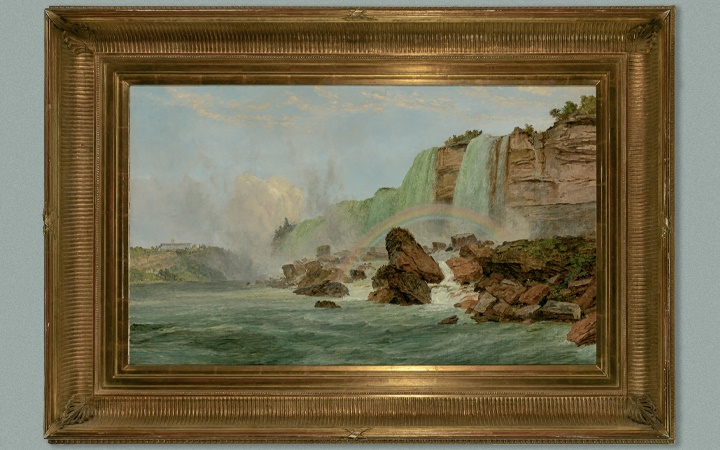 Jasper Francis Cropsey at Niagara Falls